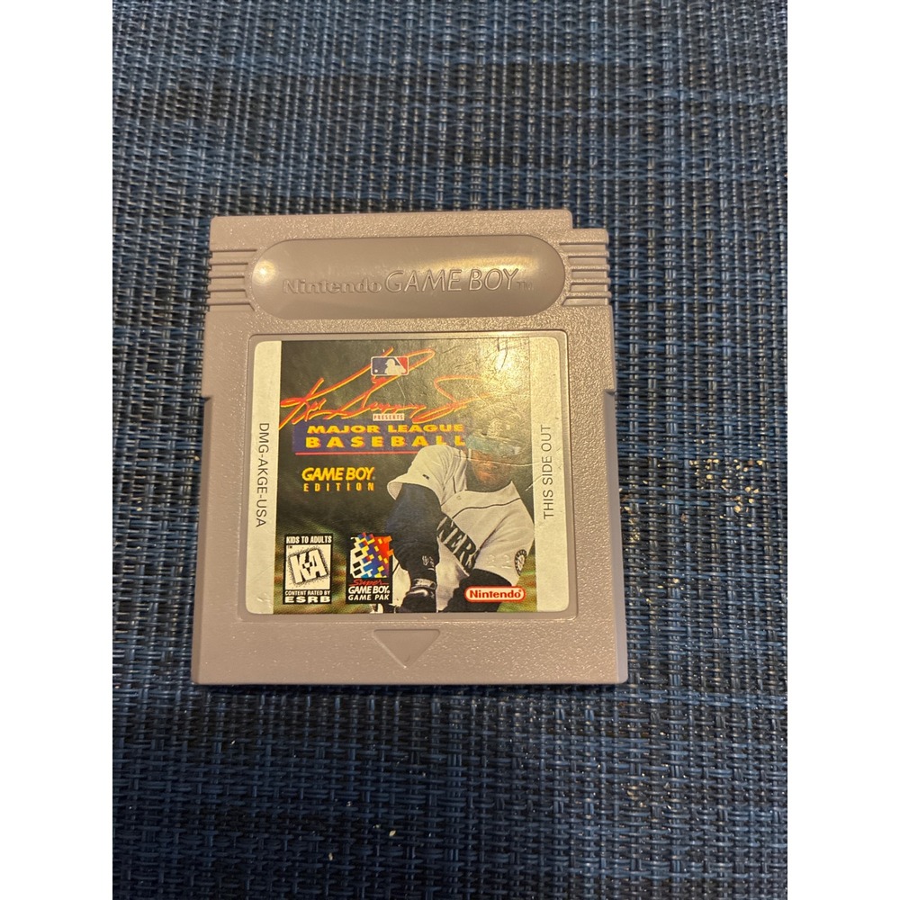 Ken Griffey Jr Presents Major League Baseball Nintendo Game Boy DMG-AKGE-USA